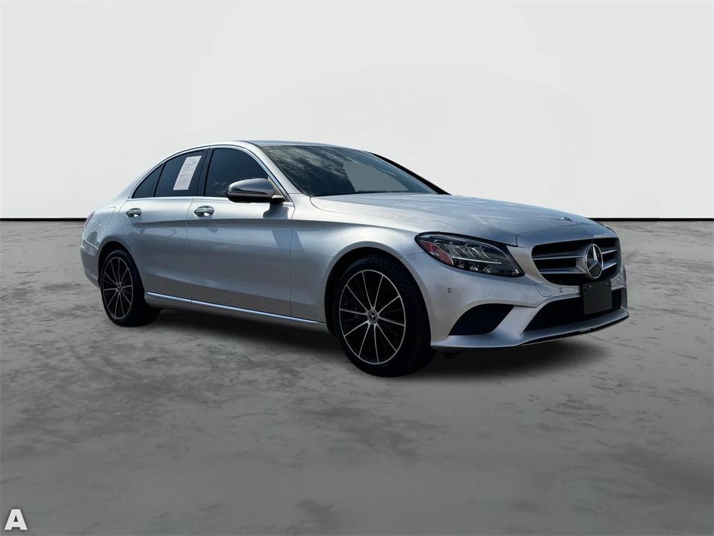 used 2021 Mercedes-Benz C-Class car, priced at $22,627