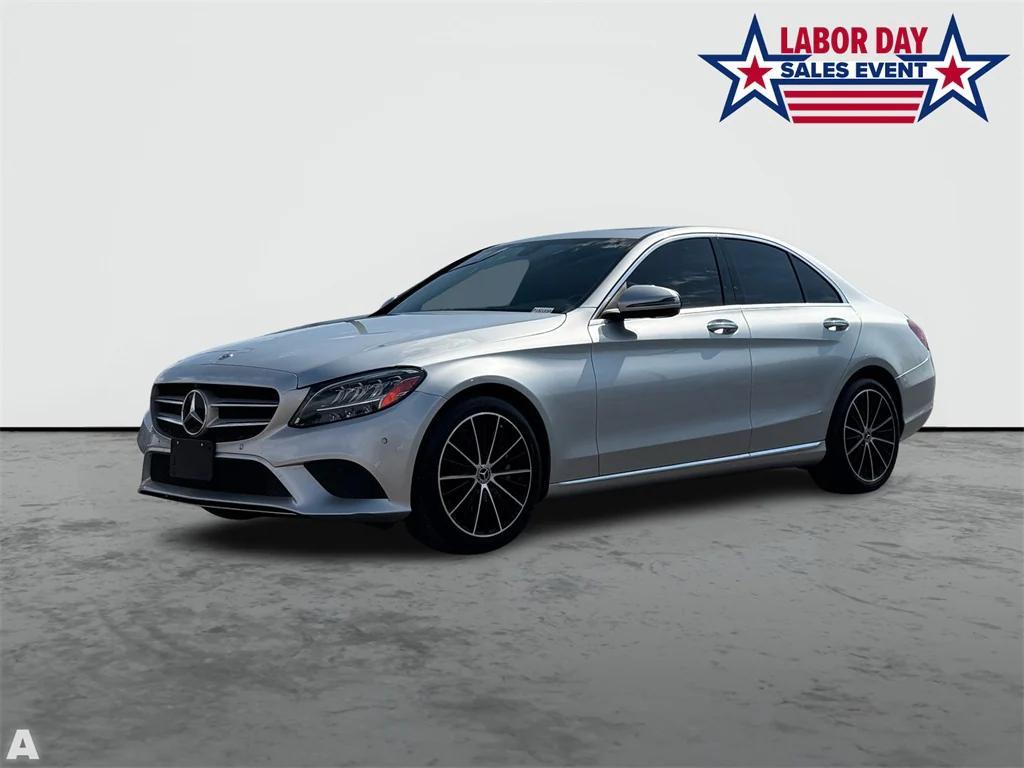 used 2021 Mercedes-Benz C-Class car, priced at $20,591