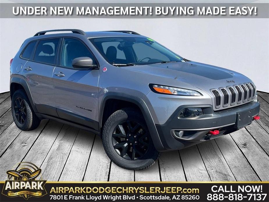used 2017 Jeep Cherokee car, priced at $19,455