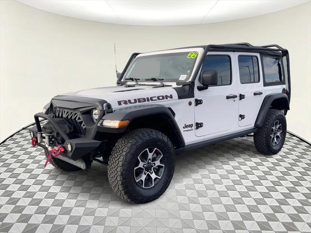 used 2022 Jeep Wrangler Unlimited car, priced at $38,988