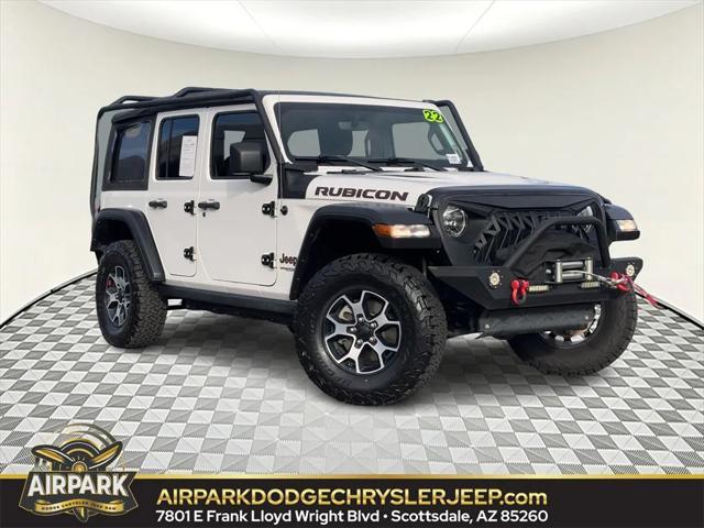 used 2022 Jeep Wrangler Unlimited car, priced at $40,388