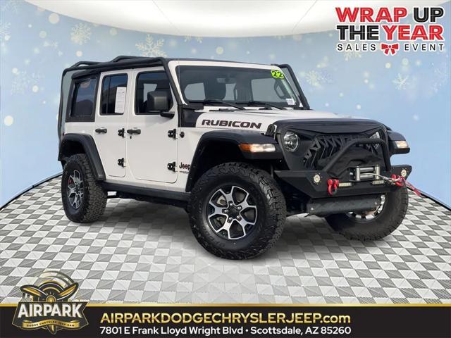 used 2022 Jeep Wrangler Unlimited car, priced at $40,388