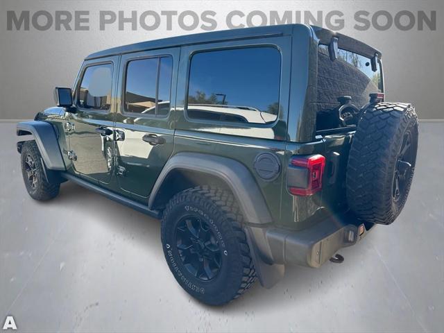 used 2021 Jeep Wrangler car, priced at $33,211