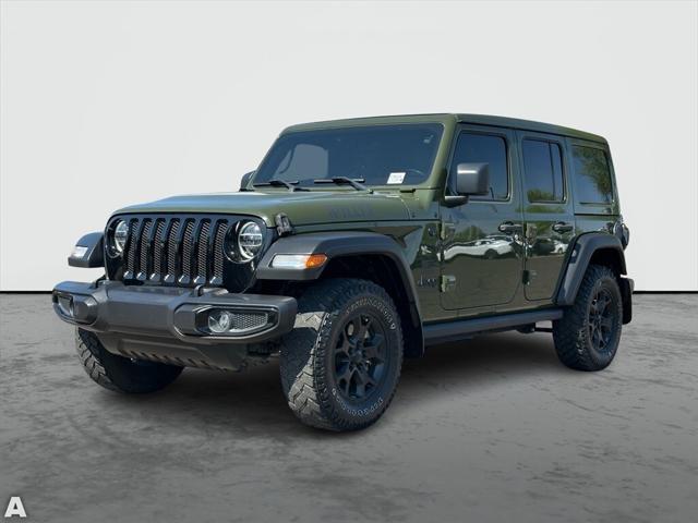 used 2021 Jeep Wrangler car, priced at $32,411