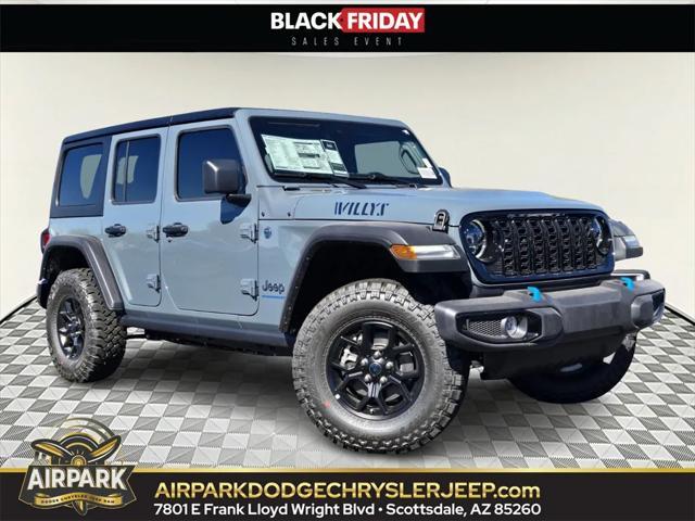 new 2024 Jeep Wrangler 4xe car, priced at $60,440