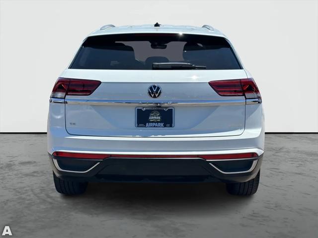 used 2021 Volkswagen Atlas Cross Sport car, priced at $17,258