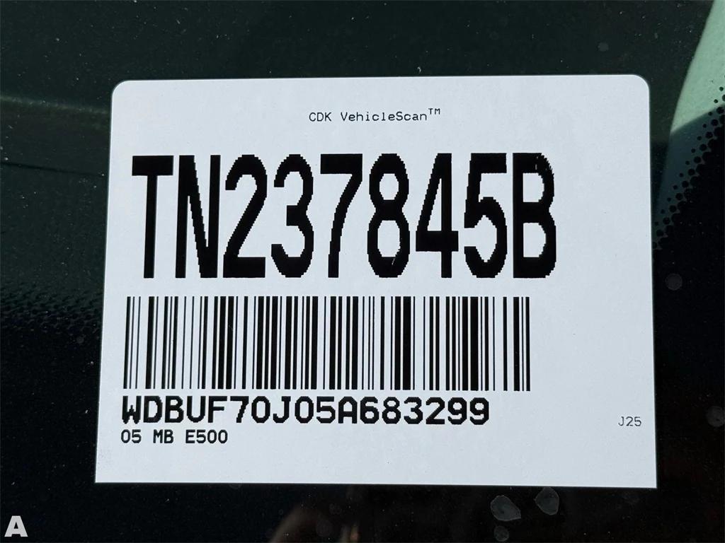 used 2005 Mercedes-Benz E-Class car, priced at $4,999