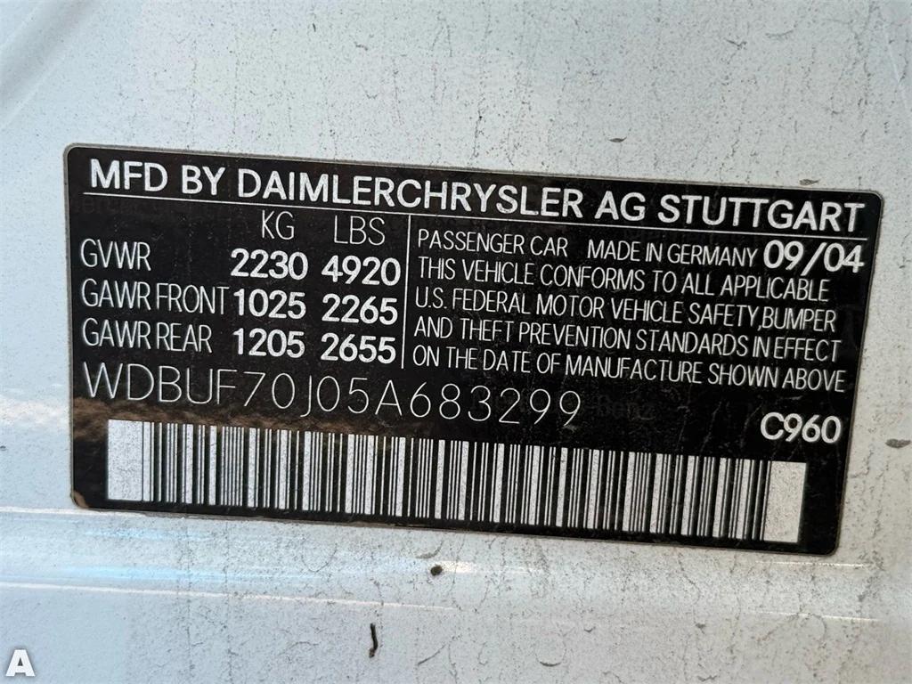 used 2005 Mercedes-Benz E-Class car, priced at $4,999