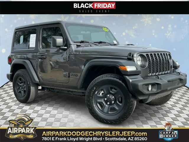 used 2024 Jeep Wrangler car, priced at $29,998