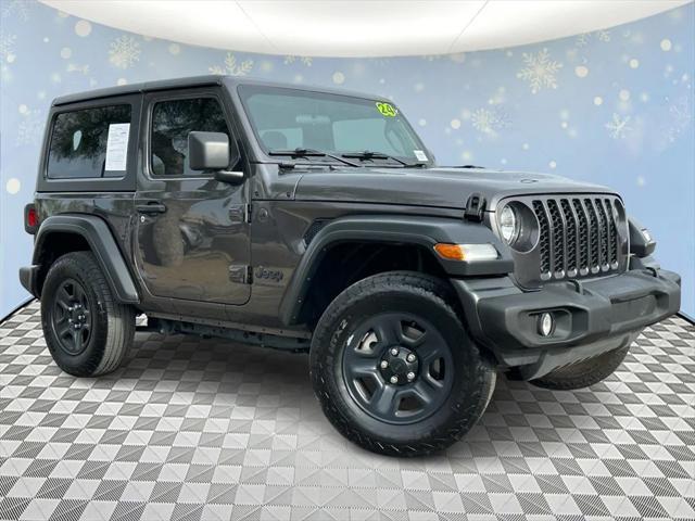 used 2024 Jeep Wrangler car, priced at $29,998