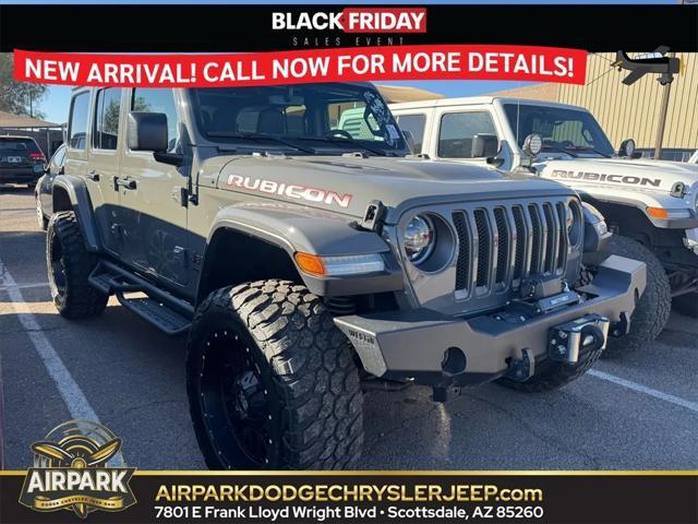 used 2020 Jeep Wrangler Unlimited car, priced at $40,588