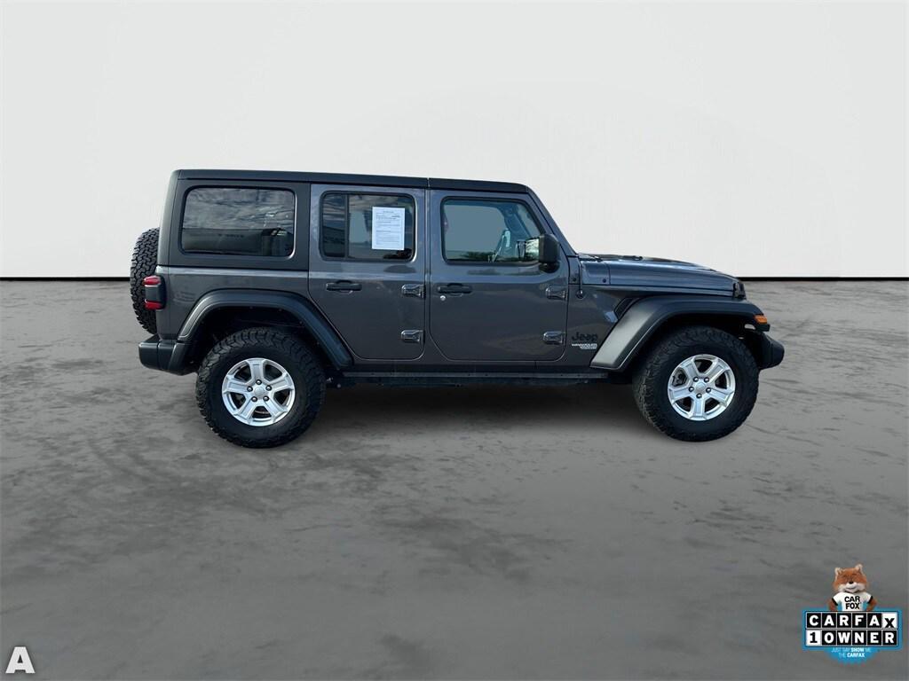 used 2021 Jeep Wrangler Unlimited car, priced at $19,999