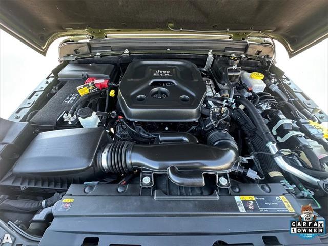 used 2021 Jeep Wrangler Unlimited car, priced at $32,154