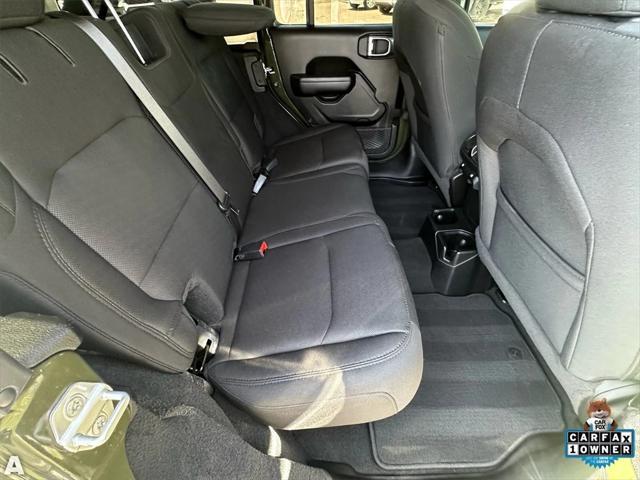 used 2021 Jeep Wrangler Unlimited car, priced at $32,154