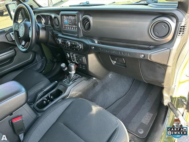 used 2021 Jeep Wrangler Unlimited car, priced at $32,154