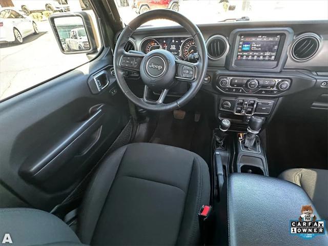 used 2021 Jeep Wrangler Unlimited car, priced at $32,154