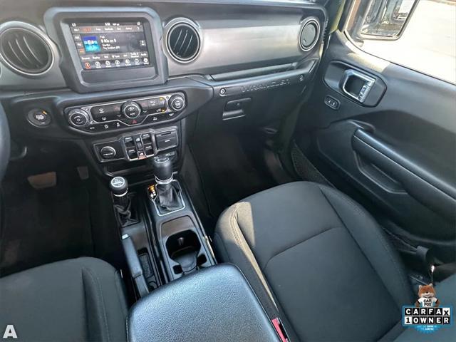 used 2021 Jeep Wrangler Unlimited car, priced at $32,154