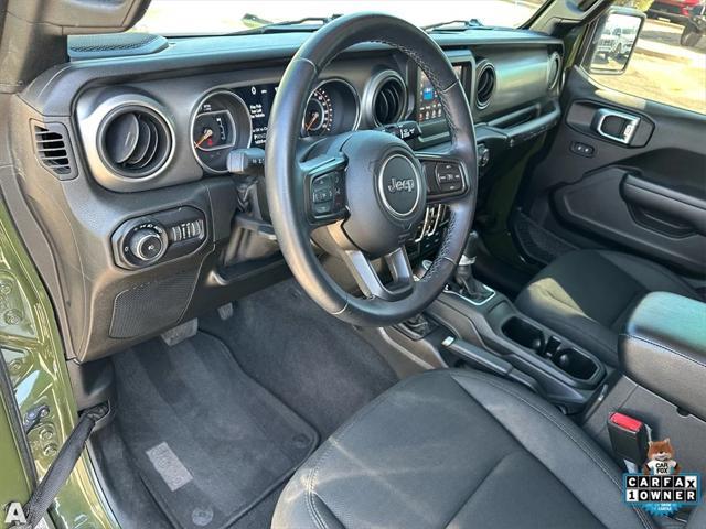 used 2021 Jeep Wrangler Unlimited car, priced at $32,154