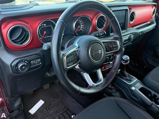 used 2021 Jeep Wrangler Unlimited car, priced at $37,245