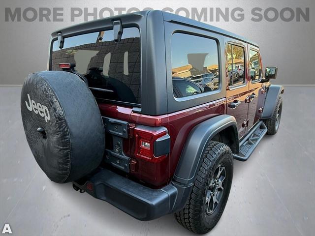 used 2021 Jeep Wrangler Unlimited car, priced at $37,245