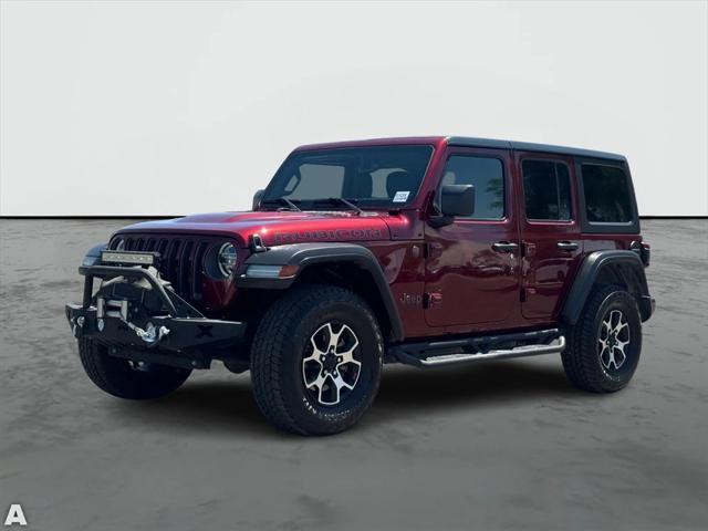 used 2021 Jeep Wrangler Unlimited car, priced at $36,115