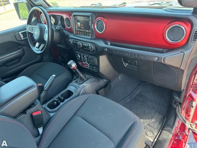 used 2021 Jeep Wrangler Unlimited car, priced at $36,115