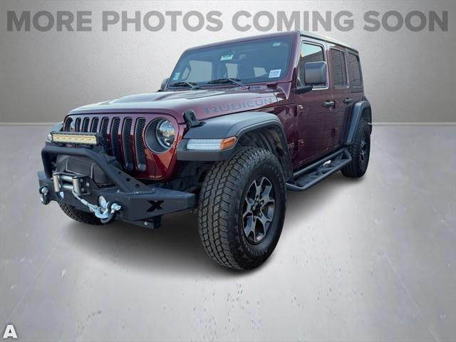 used 2021 Jeep Wrangler Unlimited car, priced at $37,245