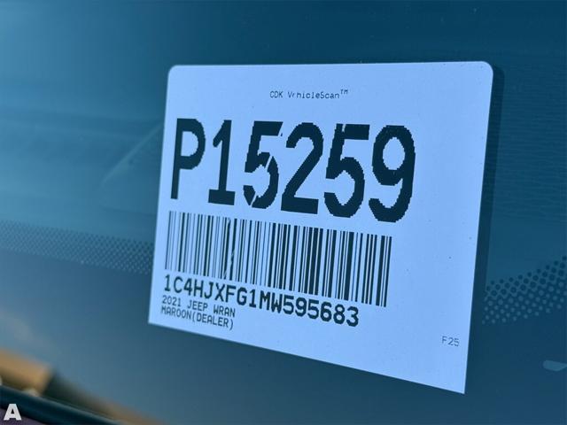 used 2021 Jeep Wrangler Unlimited car, priced at $37,245