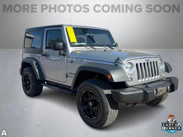 used 2016 Jeep Wrangler car, priced at $22,854
