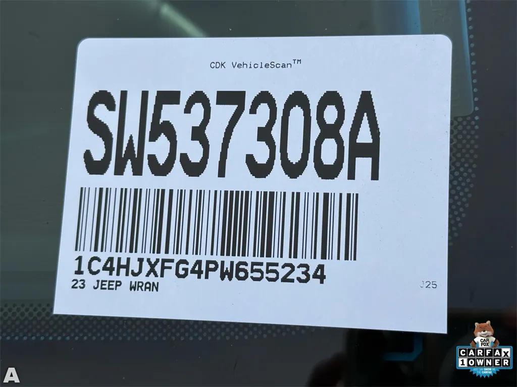 used 2023 Jeep Wrangler car, priced at $39,344