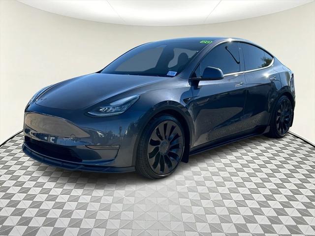 used 2020 Tesla Model Y car, priced at $32,988