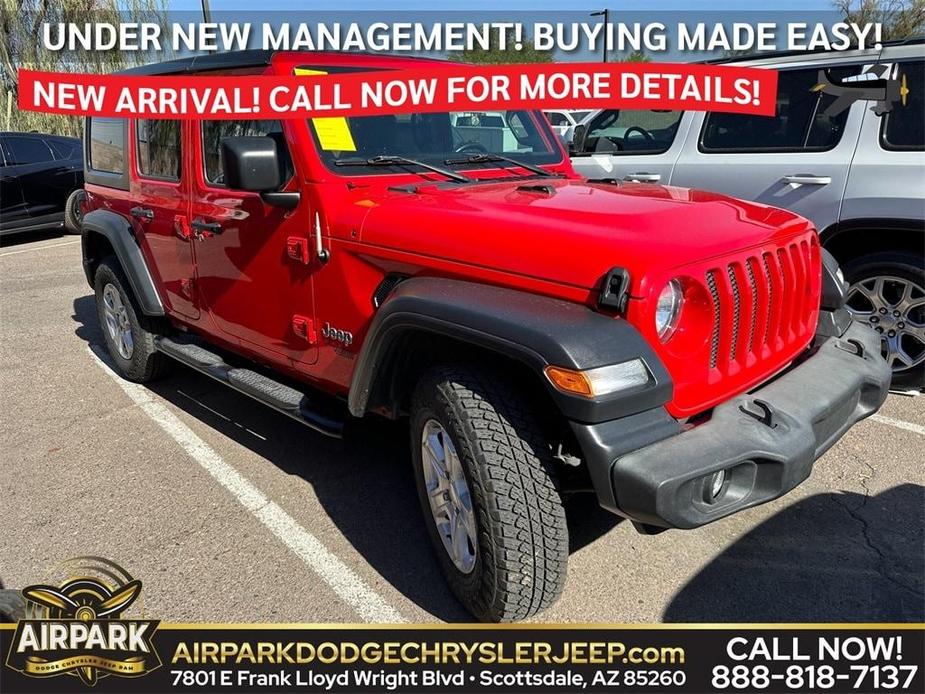 used 2018 Jeep Wrangler Unlimited car, priced at $32,840