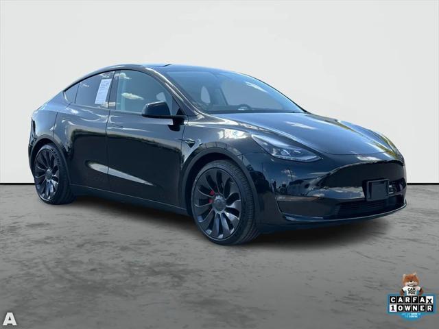 used 2021 Tesla Model Y car, priced at $31,821