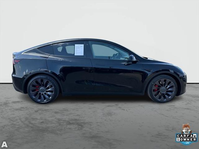 used 2021 Tesla Model Y car, priced at $31,821
