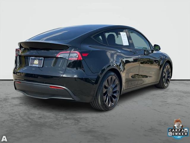 used 2021 Tesla Model Y car, priced at $31,821