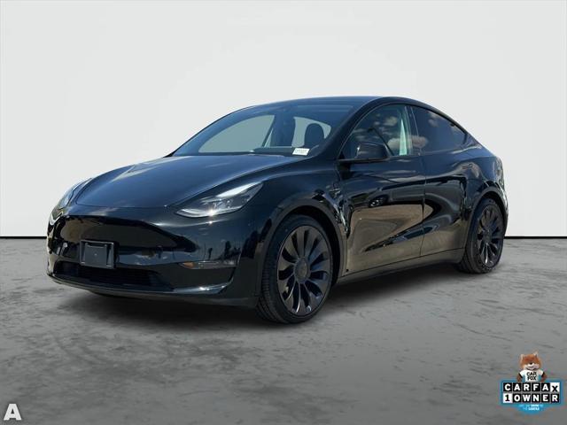 used 2021 Tesla Model Y car, priced at $31,821