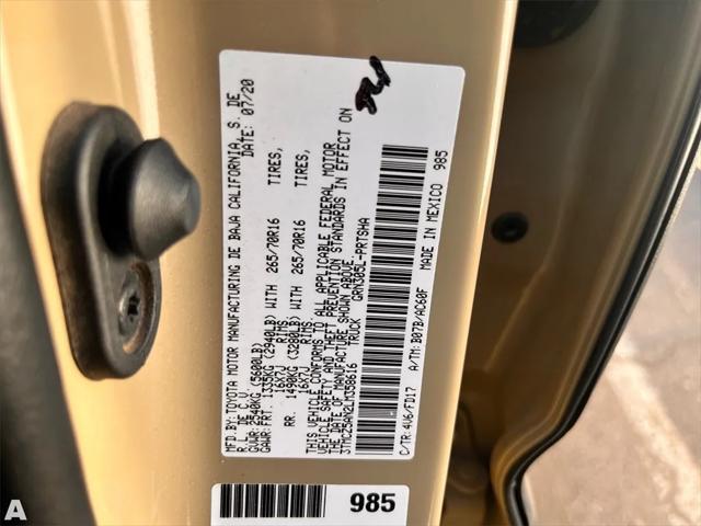 used 2020 Toyota Tacoma car, priced at $31,821