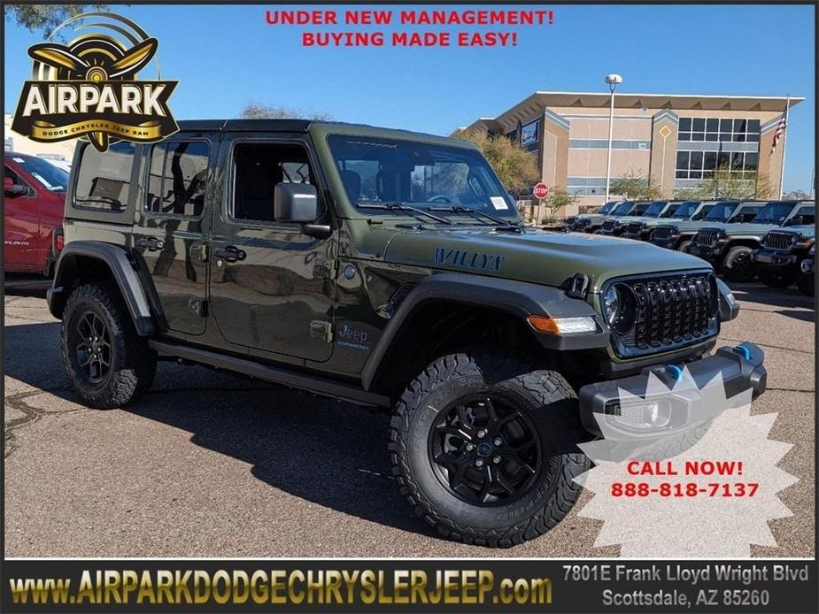 new 2024 Jeep Wrangler 4xe car, priced at $57,383