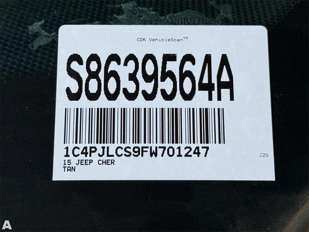 used 2015 Jeep Cherokee car, priced at $7,210