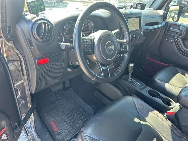 used 2017 Jeep Wrangler Unlimited car, priced at $27,645