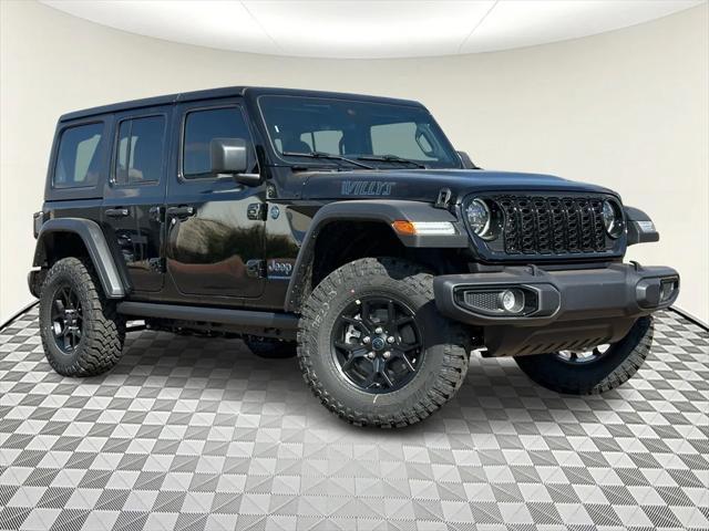 new 2025 Jeep Wrangler 4xe car, priced at $65,400