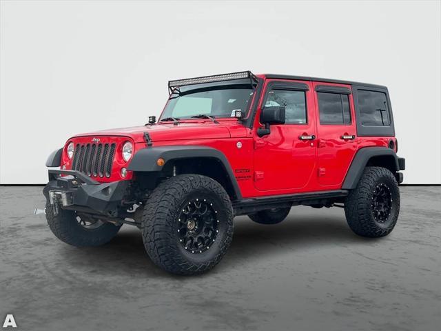 used 2016 Jeep Wrangler Unlimited car, priced at $18,735