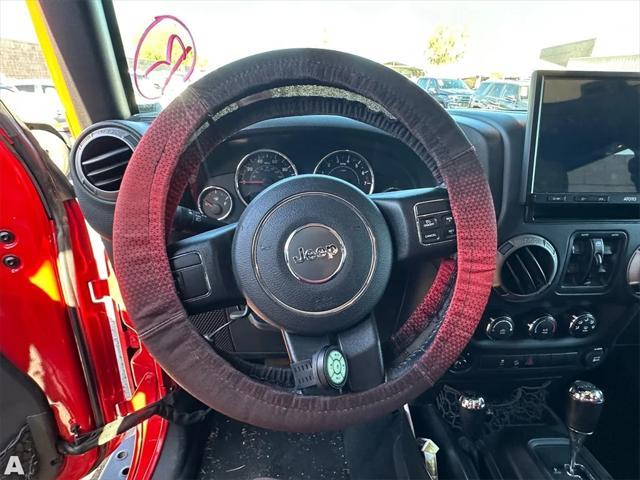 used 2016 Jeep Wrangler Unlimited car, priced at $20,456