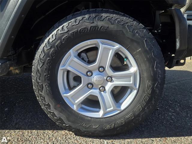 used 2021 Jeep Wrangler car, priced at $27,423