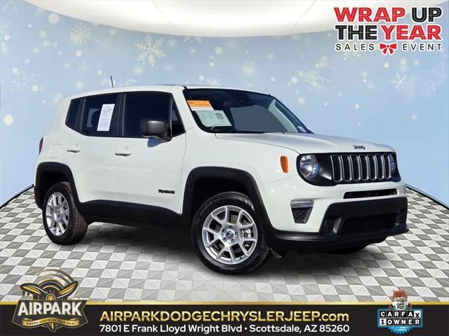 used 2023 Jeep Renegade car, priced at $21,329