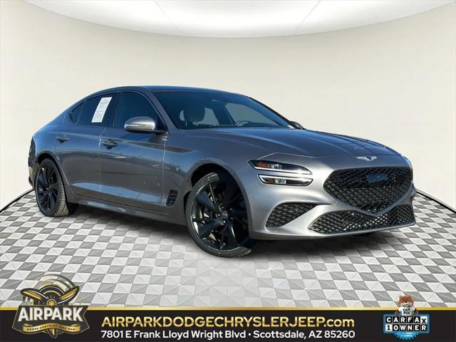 used 2022 Genesis G70 car, priced at $33,288