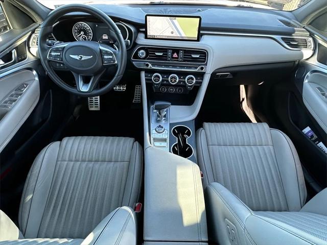 used 2022 Genesis G70 car, priced at $33,288