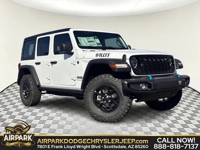 new 2024 Jeep Wrangler 4xe car, priced at $59,845