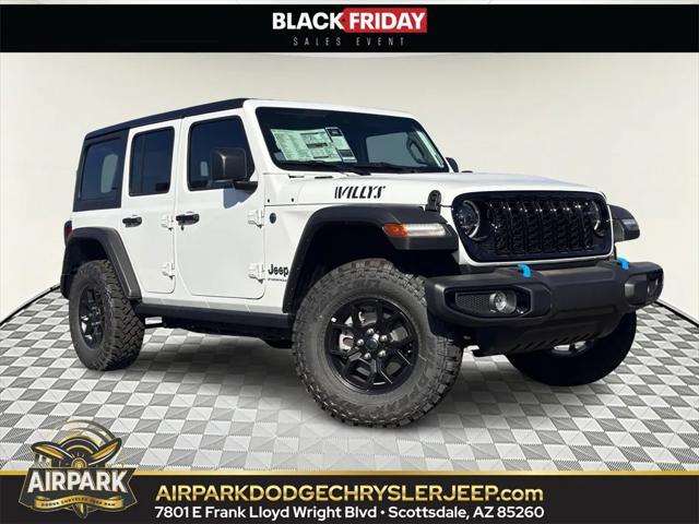 new 2024 Jeep Wrangler 4xe car, priced at $59,845