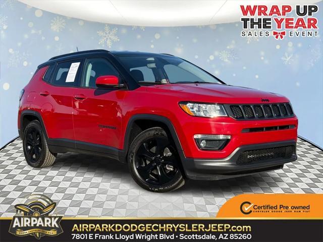 used 2020 Jeep Compass car, priced at $18,357